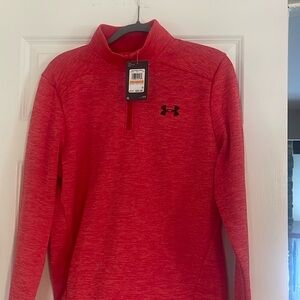 Mens Fleece Under Armour 1/4 zip brand new